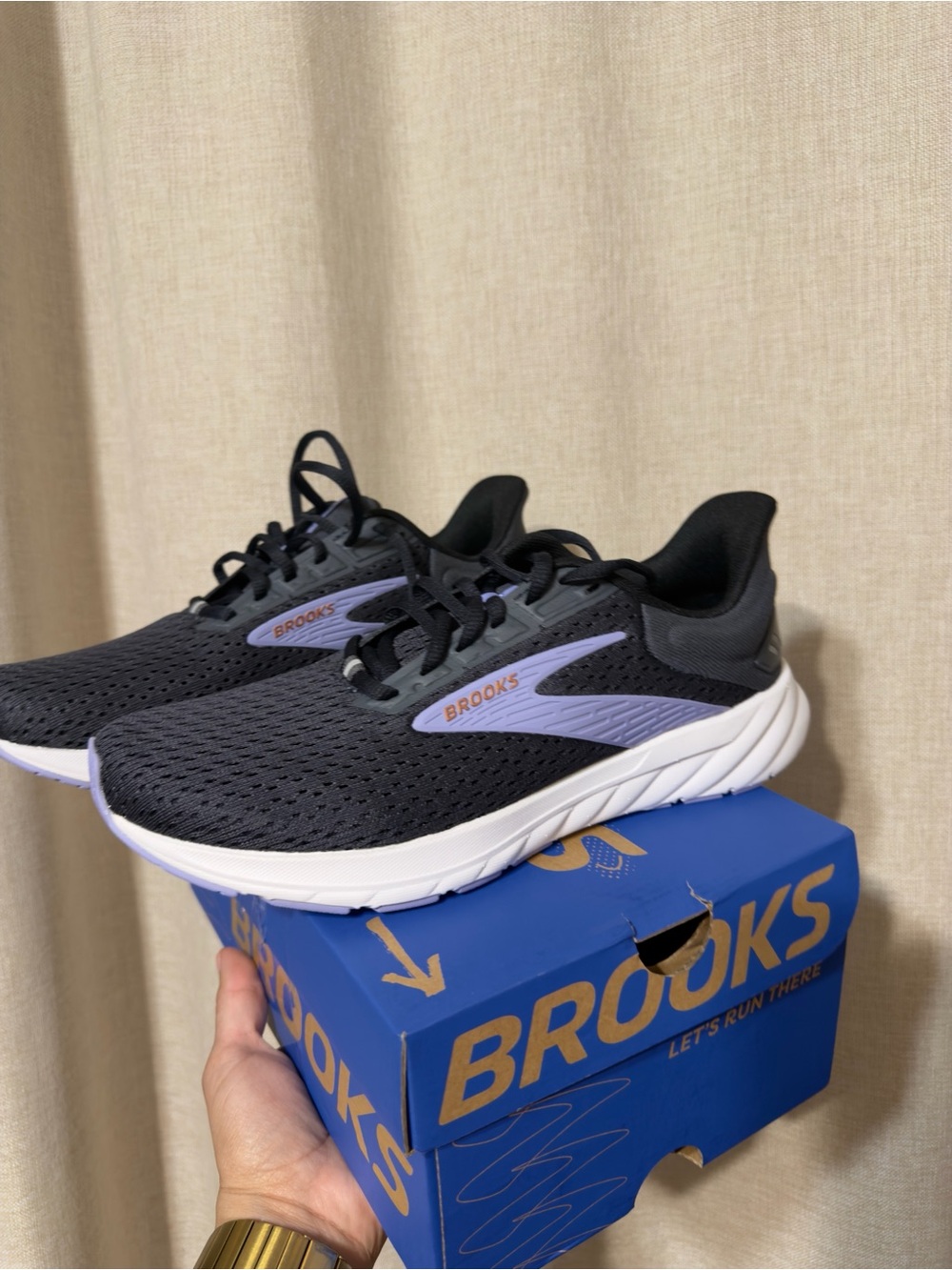 Brooks Anthem 6 Women's Graphite Running Shoes  Size 8.5 - Picture 5 of 6